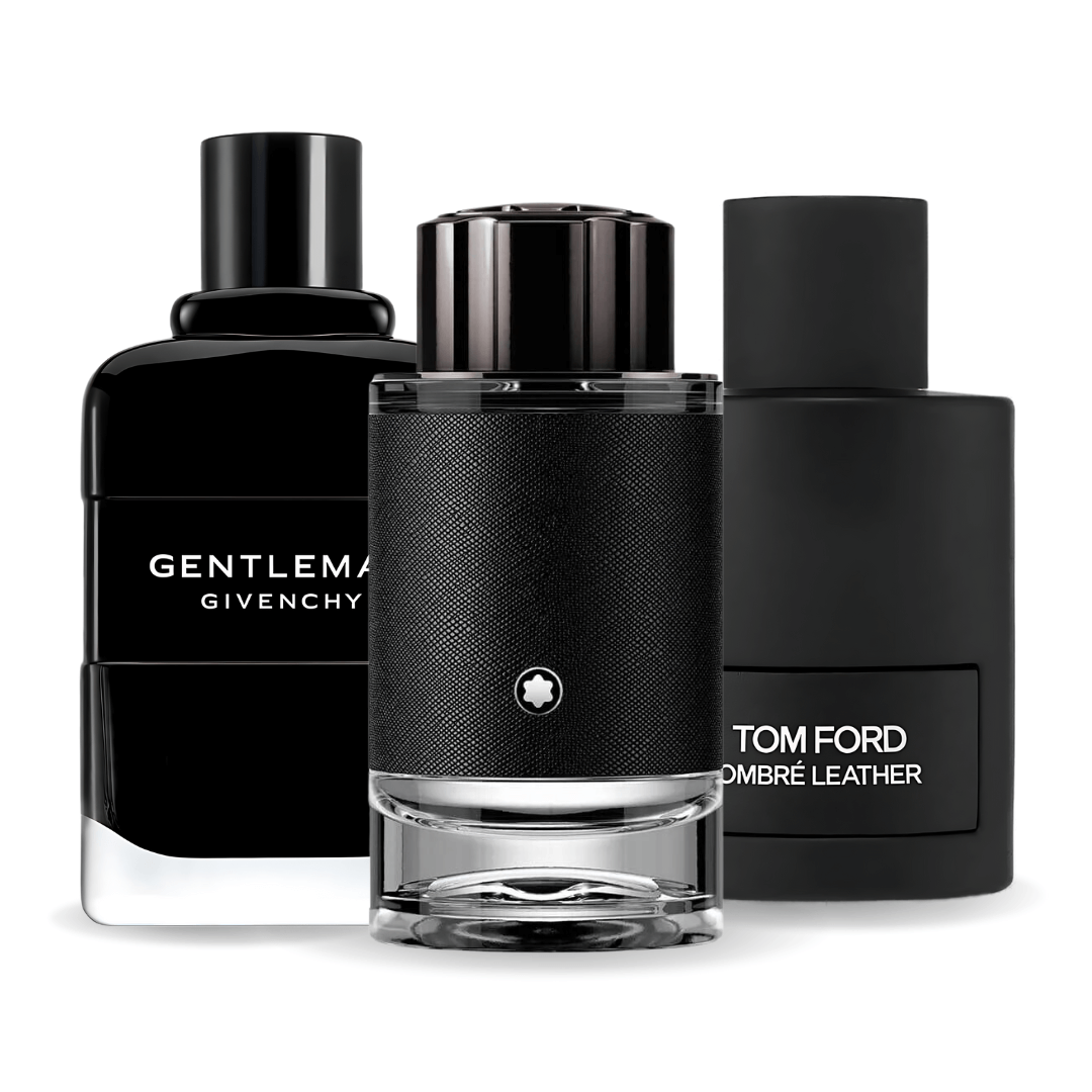 Sada: Tom Ford Ombre Leather, Givenchy Gentleman a Montblanc Explorer