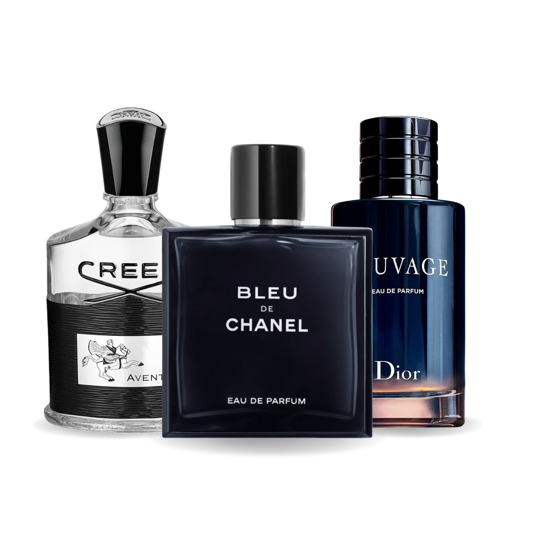 Sada: Creed AVENTUS, BLEU DE CHANEL a Dior SAUVAGE