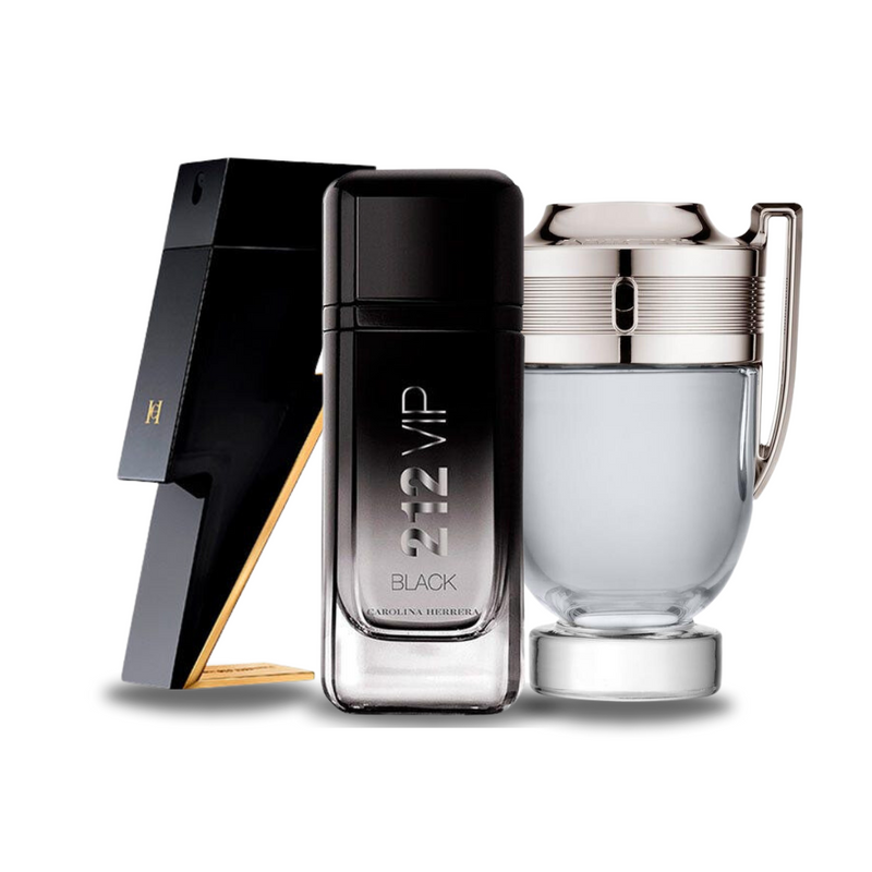 BAD BOY, 212 VIP BLACK a Paco Rabanne INVICTUS